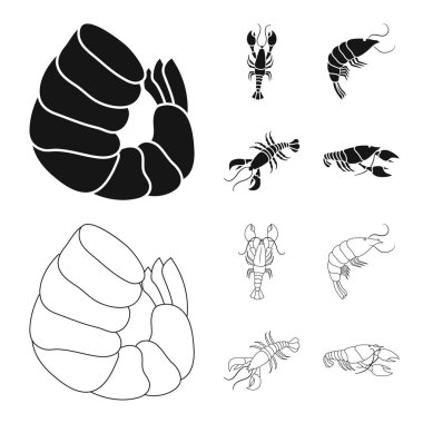 Meze ve okyanus işareti vektör Illustration. Meze dizi ve hisse senedi için incelik vektör simgesi.