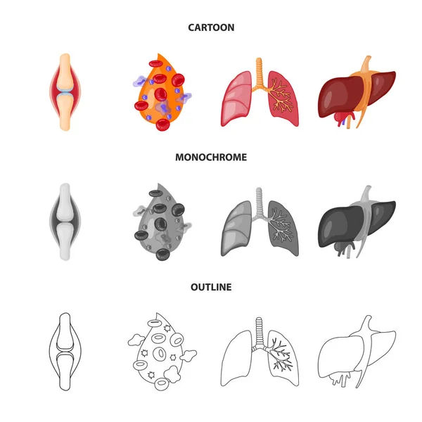 Ilustração Vetorial Biologia Signo Científico Coleta Biologia Símbolo Estoque Laboratório — Vetor de Stock