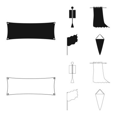 Doku ve sunum logo vektör tasarımı. Hisse senedi için doku ve medya vektör simge kümesi.