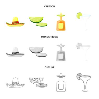 Kafe ve Latin simge vektör tasarımı. Kafe ve web için ulusal hisse senedi simgesi.