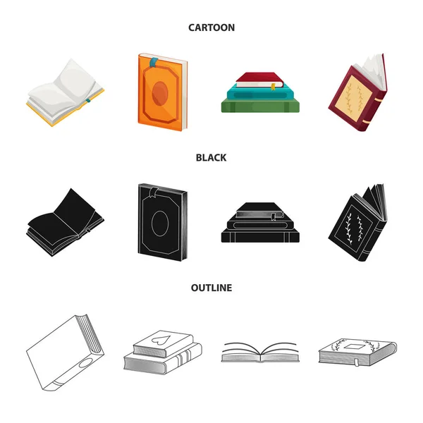 Ilustración vectorial de formación y símbolo de portada. Conjunto de formación y librería símbolo de stock para web . — Archivo Imágenes Vectoriales