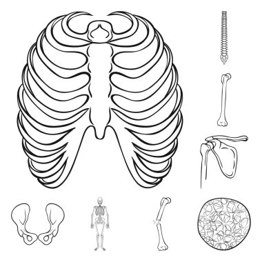 Tıp ve klinik logo vektör Illustration. İlaç ve tıbbi hisse senedi simgesi için web topluluğu.