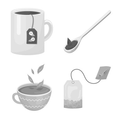 Yeşil ve siyah sembolü yalıtılmış nesne. Hisse senedi için yeşil ve organik vektör simge kümesi.