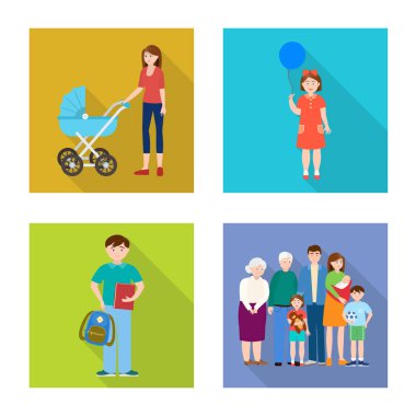 Vektör tasarımı, üretimi ve mutlu sembolü. Üretimi ve avatar hisse senedi simgesi için web topluluğu.