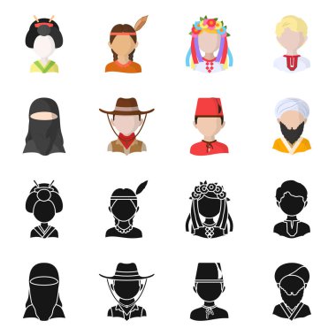 Kopyacı ve yerleşik simge vektör tasarımı. Kopyacı ve kültür hisse senedi simgesi için web topluluğu.