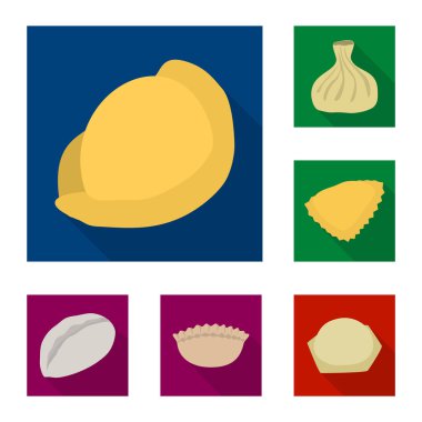 Ürünler ve pişirme sembolü yalıtılmış nesne. Ürünler ve web için meze hisse senedi simgesi.