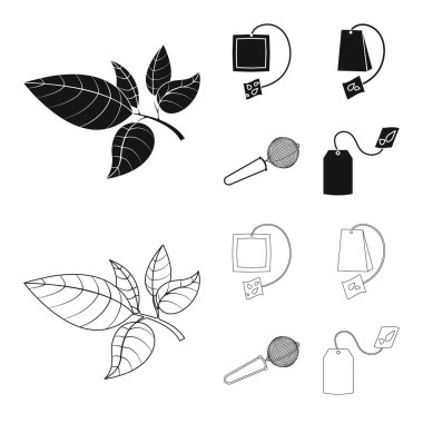 Sağlıklı ve çiçek logo vektör tasarımı. Sağlıklı ve degrade hisse senedi vektör çizim seti.