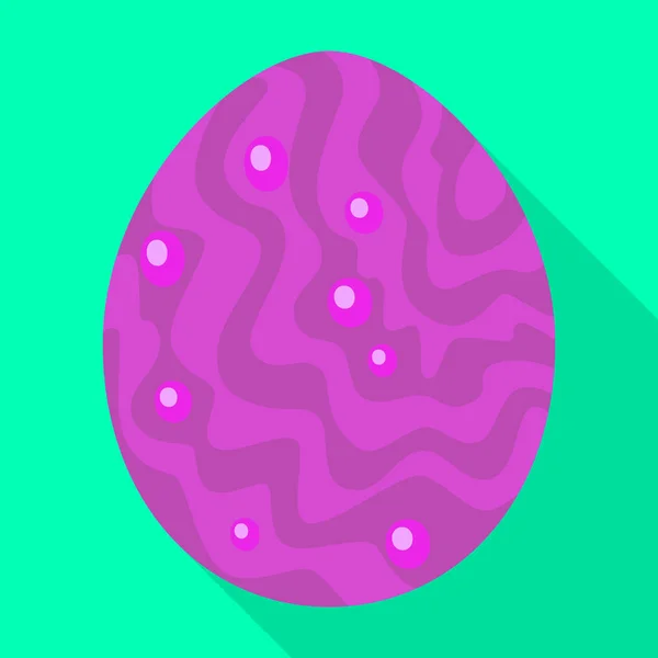 Oggetto isolato di uovo e drago logo. Set di uovo e illustrazione vettoriale brodo lucido . — Vettoriale Stock