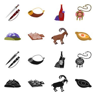 Kültür ve gezi logo vektör tasarımı. Hisse senedi için kültür ve özgünlük vektör simge kümesi.