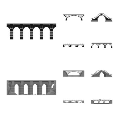 Bağlantı ve tasarım sembolü yalıtılmış nesne. Bağlantı ve yan hisse senedi vektör çizim koleksiyonu.