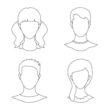 Profesyonel ve fotoğraf sembolü yalıtılmış nesne. Profil stok vektör çizim ve profesyonel topluluğu.