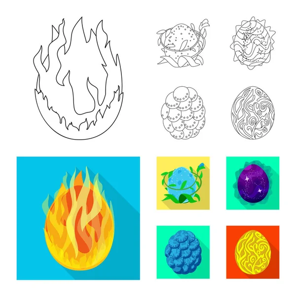 Hayvan ve tarih öncesi işareti yalıtılmış nesne. Hisse senedi için hayvan ve sevimli vektör simge kümesi.