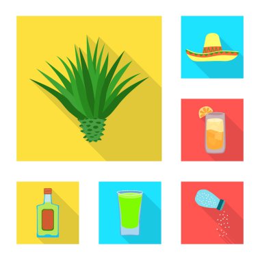 Kutlama ve parti logo vektör Illustration. Parti ve web için Latin hisse senedi simgesi.