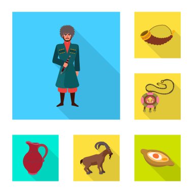 Yalıtılmış nesne kültür ve gezi işareti. Kültür ve özgünlük hisse senedi simgesi için web topluluğu.