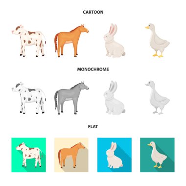 Üreme ve mutfak sembolü yalıtılmış nesne. Set ıslahının ve organik stok vektör çizim.