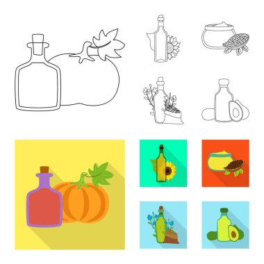 Sağlıklı ve sebze işareti yalıtılmış nesne. Tarım hisse senedi vektör çizim ve sağlıklı topluluğu.