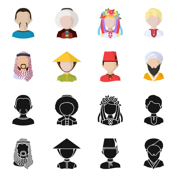 Kopyacı ve yerleşik simge vektör tasarımı. Kopyacı ve kültür vektör simgesini hissenin koleksiyonu.