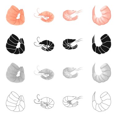 Meze ve okyanus logo vektör tasarımı. Meze koleksiyonu ve hisse senedi için incelik vektör simgesi.