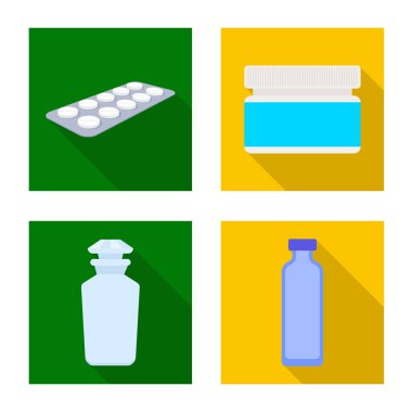 Hastane ve yardım işareti yalıtılmış nesne. Hastane ve sağlık vektör simgesini hissenin koleksiyonu.