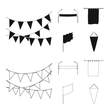 Doku ve sunu simgesini yalıtılmış nesne. Doku ve medya koleksiyonu vektör hisse senedi simgesi.