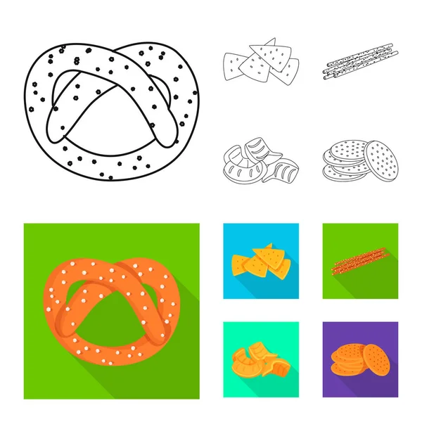 Conception vectorielle de l'Oktoberfest et panneau de bar. Collection d'Oktoberfest et symbole de fond de cuisson pour toile . — Image vectorielle
