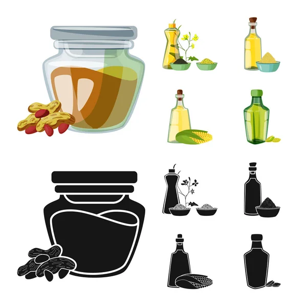 Sağlıklı ve sebze işareti vektör Illustration. Sağlıklı kümesi ve hisse senedi için tarım vektör simgesi.