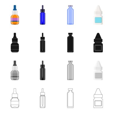 Perakende ve sağlık logo vektör tasarımı. Perakende ve sağlık hisse senedi simgesi için web topluluğu.