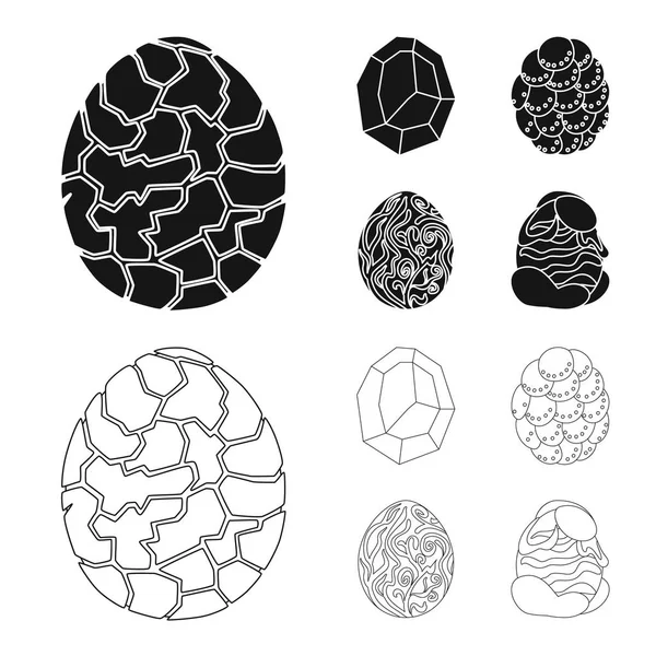 Hayvan ve tarih öncesi simge vektör tasarımı. Hayvan ve sevimli hazır vektör çizim topluluğu.