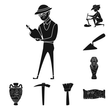 Müze ve öznitelikleri sembolü yalıtılmış nesne. Müze ve web için tarihsel hisse senedi simgesi.