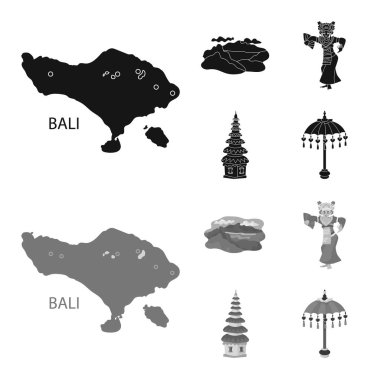 Seyahat ve Turizm işareti vektör Illustration. Seyahat ve ada hisse senedi vektör çizim topluluğu.