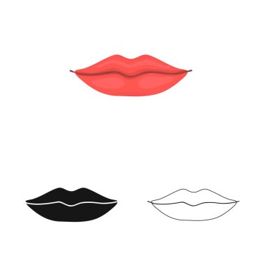 Vücut ve bölümü simge vektör Illustration. Hisse senedi için vücut ve anatomi vektör simge kümesi.