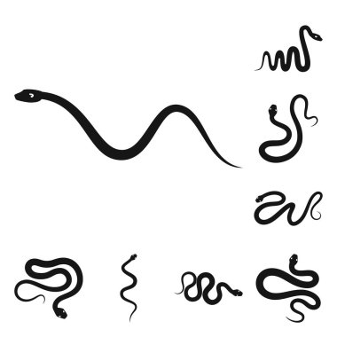 Doğa ve tıp logo yalıtılmış nesne. Doğa ve hisse senedi için kötü vektör simge kümesi.