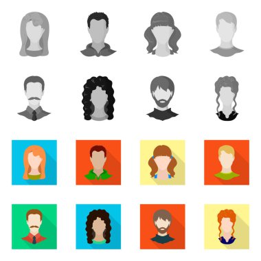 Profesyonel ve fotoğraf simge yalıtılmış nesne. Web için profesyonel ve profil hisse senedi simgesi kümesi.