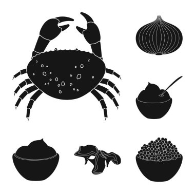 Organik ve pişirme simge yalıtılmış nesne. Organik kümesi ve hisse senedi vektör çizim tatlar.