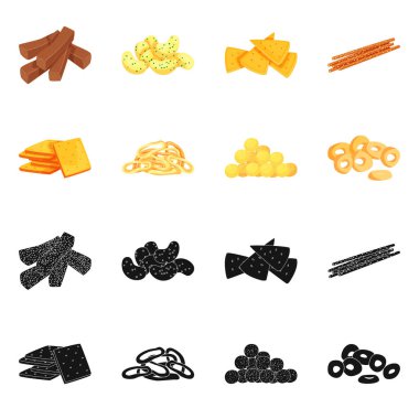 Oktoberfest ve çubuğu simgesinin yalıtılmış nesne. Oktoberfest ve hisse senedi vektör çizim pişirme.