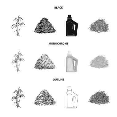 Çiftlik ve tarım logo vektör Illustration. Çiftlik ve teknoloji hisse senedi simgesi için web topluluğu.