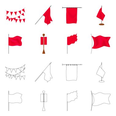 Doku ve sunum logo vektör tasarımı. Hisse senedi için doku ve medya vektör simge kümesi.