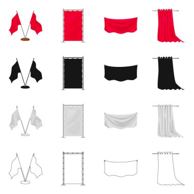 Doku ve sunum sembolü yalıtılmış nesne. Doku ve medya koleksiyonu stok web simgesi.