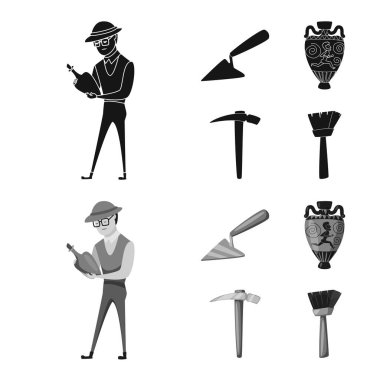 Hikaye ve öğeleri simge vektör tasarımı. Hikaye ve öznitelikleri koleksiyonu stok web simgesi.