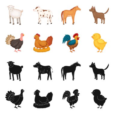 Üreme ve mutfak işareti çizimi vektör. Koleksiyon ıslahının ve organik hisse senedi vektör çizim.