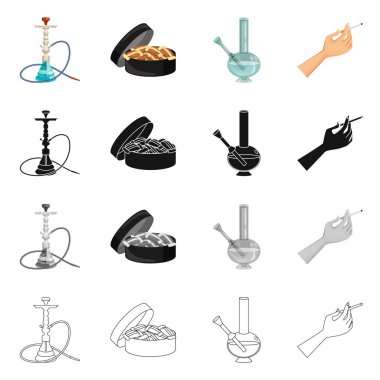 Çöp tasarımını vektör ve sembol durdurmak. Çöp ve alışkanlık hisse senedi simgesi için web topluluğu.