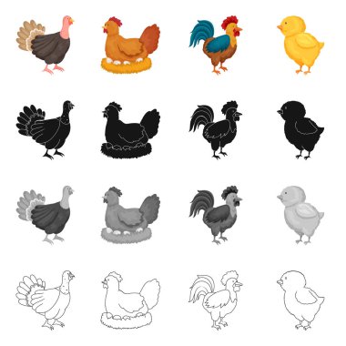 Üreme ve mutfak işareti yalıtılmış nesne. Set ıslahının ve organik hisse senedi için vektör simgesi.