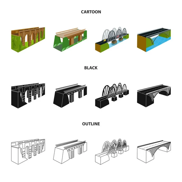 Geïsoleerde object van verbinding en design logo. Aantal verbinding en kant vector pictogram voor voorraad. — Stockvector