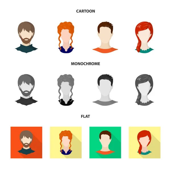 Diseño vectorial de icono profesional y foto. Conjunto de símbolos de stock profesionales y de perfil para web . — Vector de stock