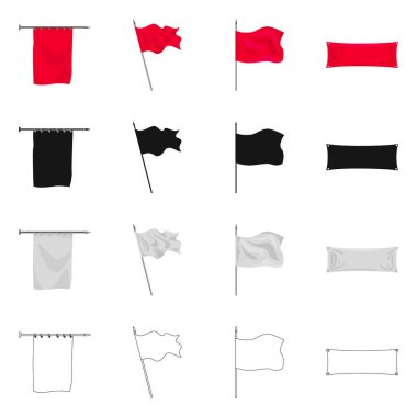 Doku ve sunu simge vektör tasarımı. Web için doku ve medya hisse senedi simgesi kümesi.