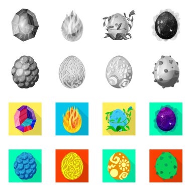 Hayvan ve tarih öncesi logo vektör Illustration. Hayvan ve sevimli hazır vektör çizim topluluğu.