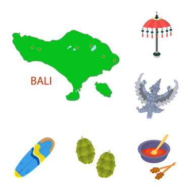 Bali ve Endonezya simge vektör tasarımı. Bali ve Karayipler hisse senedi simgesi için web topluluğu.