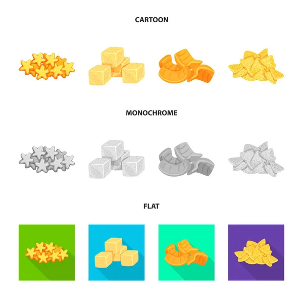 Diseño vectorial de Oktoberfest y signo de barra. Colección de Oktoberfest e icono de vectores de cocina para stock . — Vector de stock