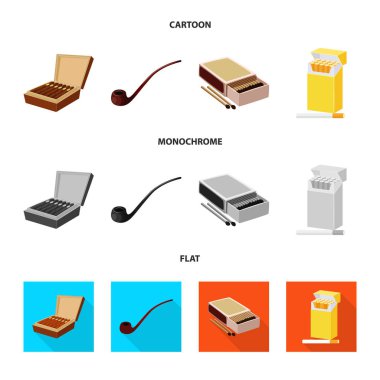 Çöp tasarımını vektör ve sembol durdurmak. Çöp ve alışkanlık hisse senedi vektör çizim topluluğu.