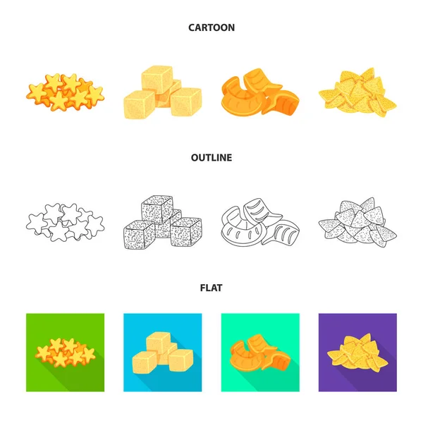 Ilustración vectorial de Oktoberfest y logotipo de la barra. Colección de Oktoberfest e icono de vectores de cocina para stock . — Vector de stock